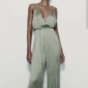 Zara Crinkle Jumpsuit